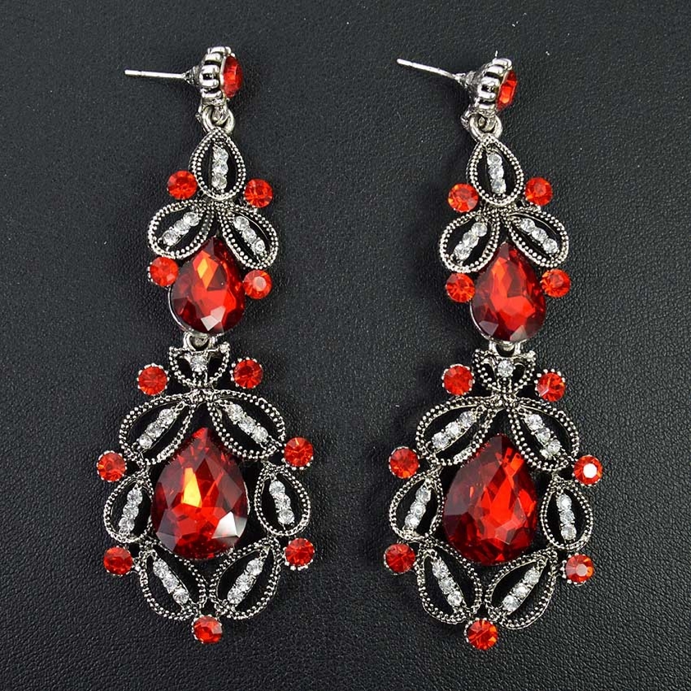 Earrings crystal 6 COLORS  - 15