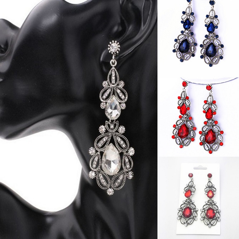 Earrings crystal 6 COLORS 
