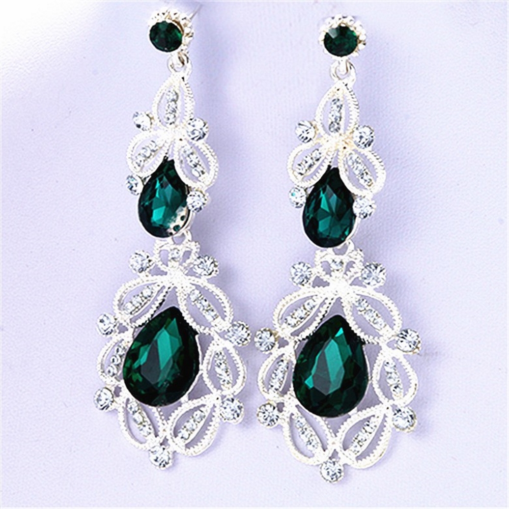 Earrings crystal 6 COLORS  - 9