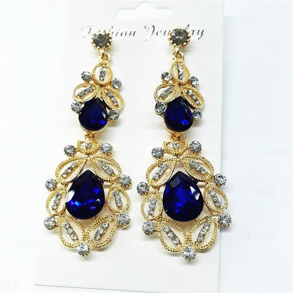 Earrings crystal 6 COLORS  - 11