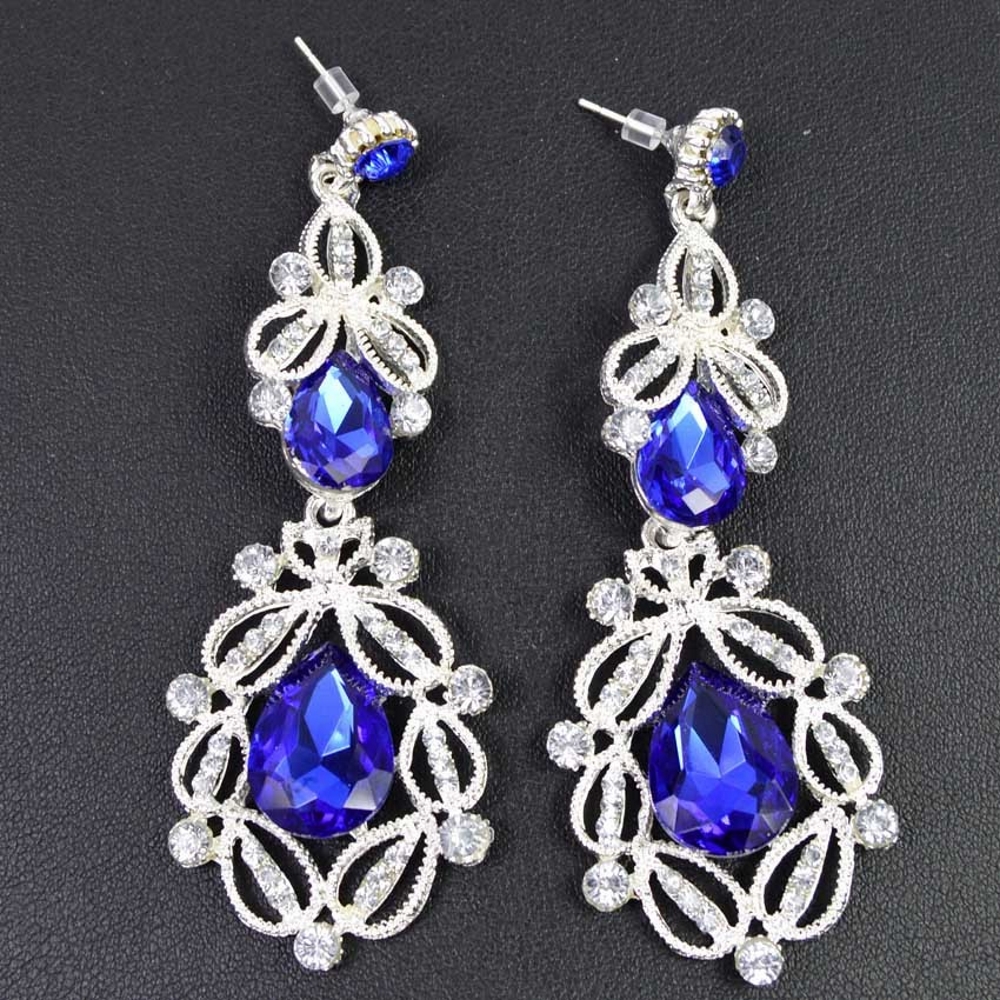 Earrings crystal 6 COLORS  - 8