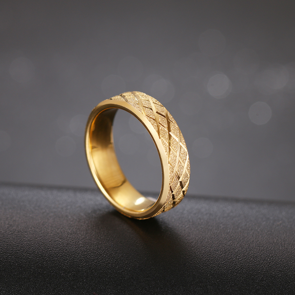 Rostfritt stål ring   - 3