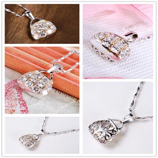 Guldfyllda Vitguld gulddoublé Filled halsband - 3
