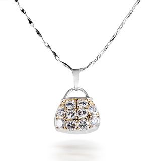 Guldfyllda Vitguld gulddoublé Filled halsband