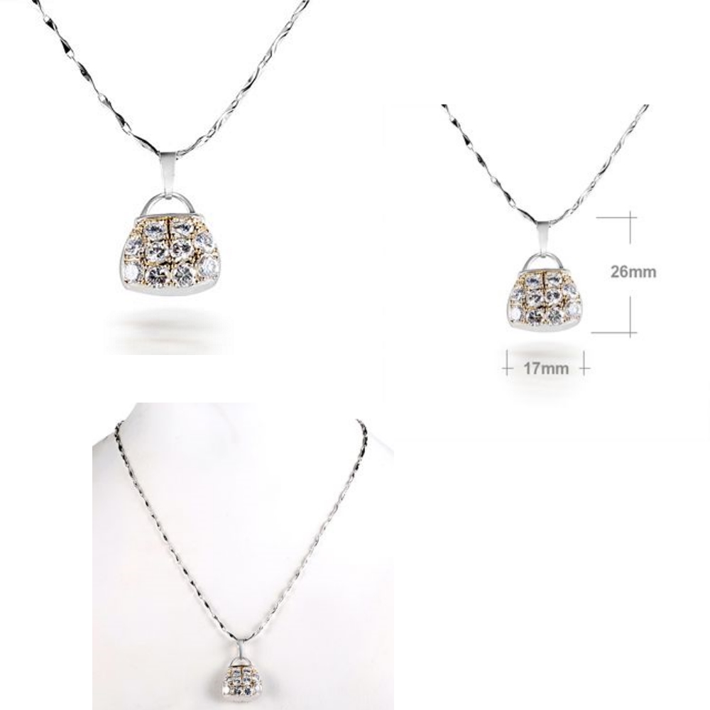 Guldfyllda Vitguld gulddoublé Filled halsband - 5