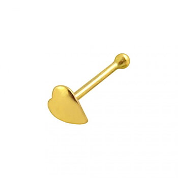 9K Guld  hjärta kulformiga