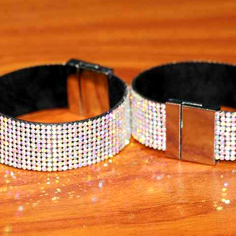 Österrikiska kristall strass magnetiska armband - 3