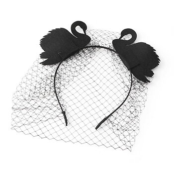 Halloween hatt hårband svan