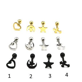  Tragus Piercing  Örhänge 1st