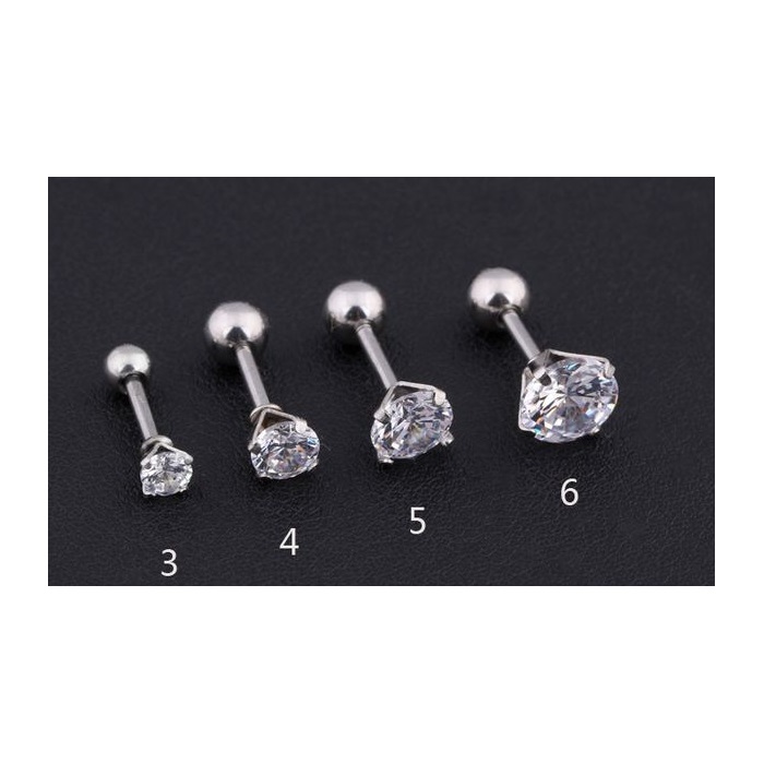 Helix Tragus Piercing 1 ST - 5