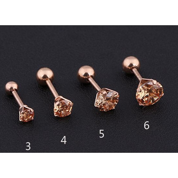 Helix Tragus Piercing 1 ST - 8