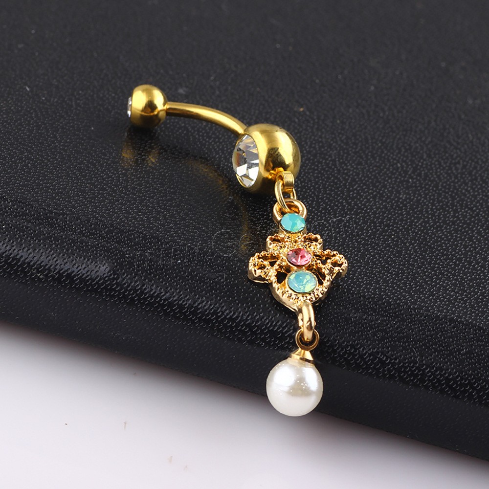 Navel Jewelry piercing  Gold Plated  - 2