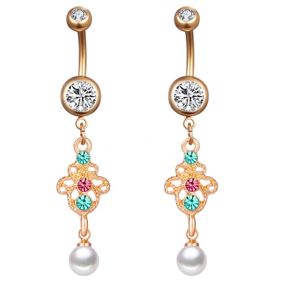 Navel Jewelry piercing  Gold Plated 
