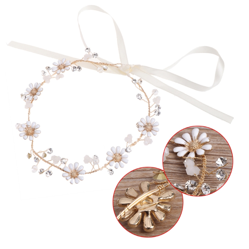 Women Hair Band Bowknot Hairband Wedding 