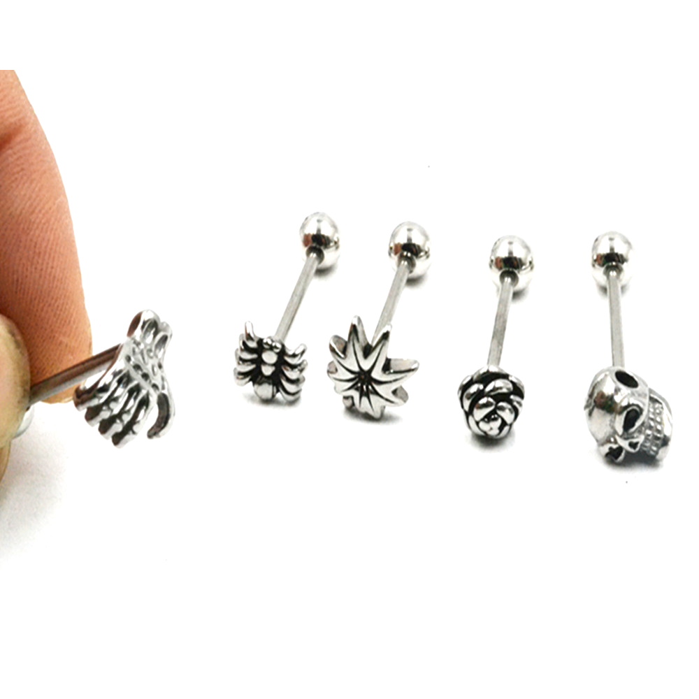 Tungpiercing/Öronpiercing & Barbeller & Stavar - 3