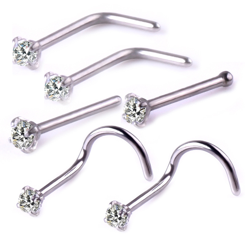 Näsa skruvar 6 st pack ROSE/SILVER - 2