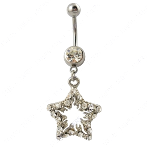 Navelsmycken piercing