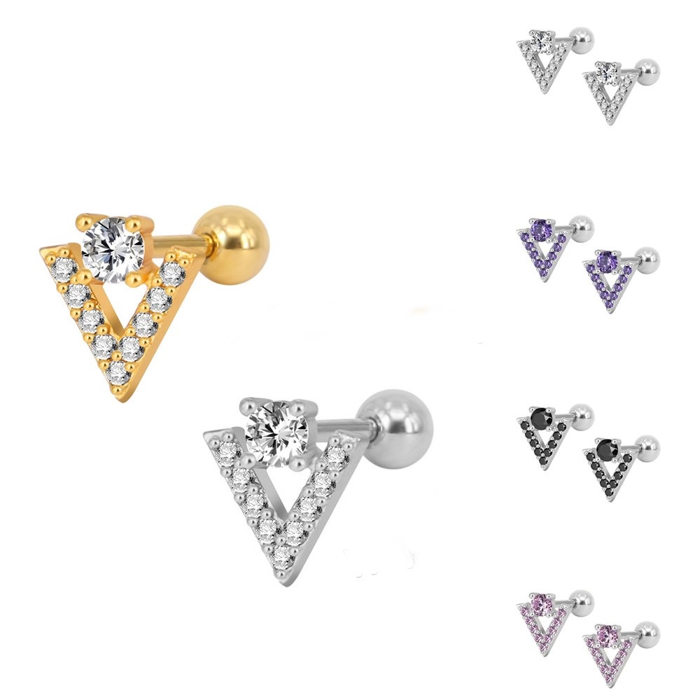  Tragus Piercing  Örhänge CZ 1st