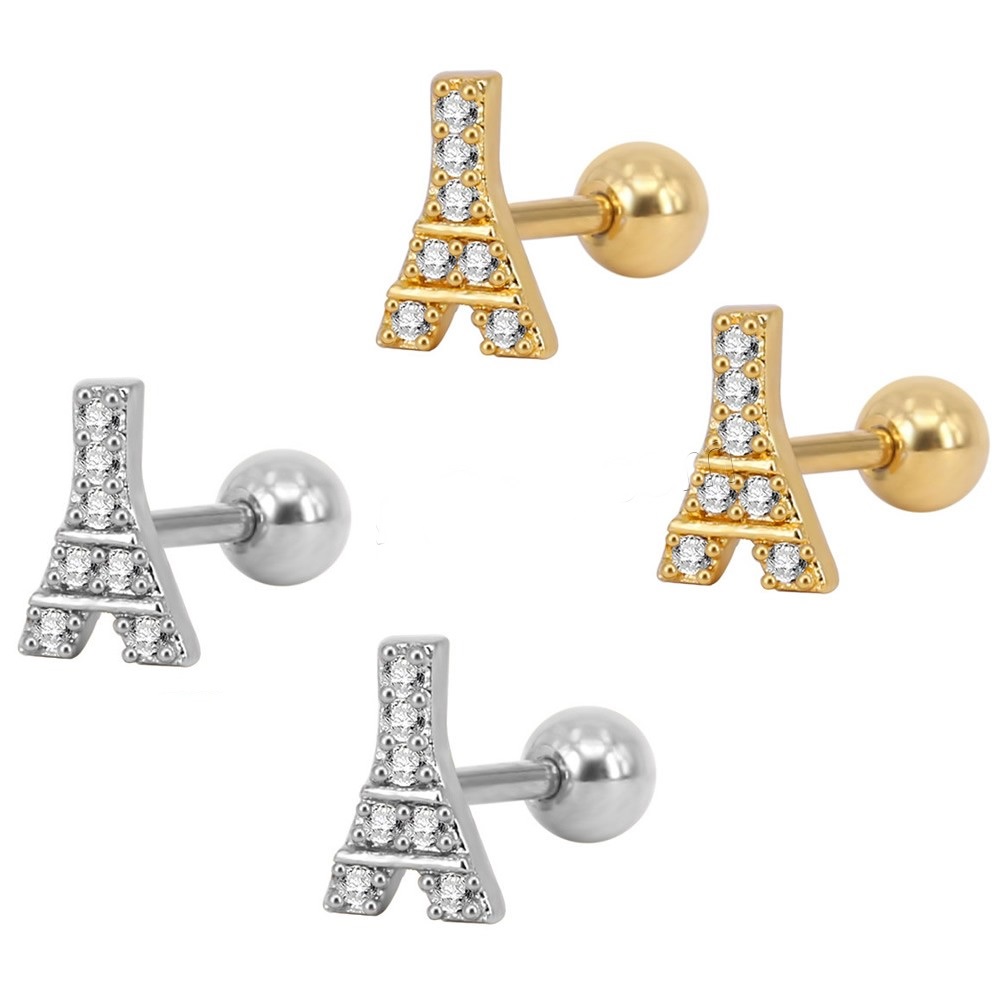 Tragus Piercing  Earring CZ
