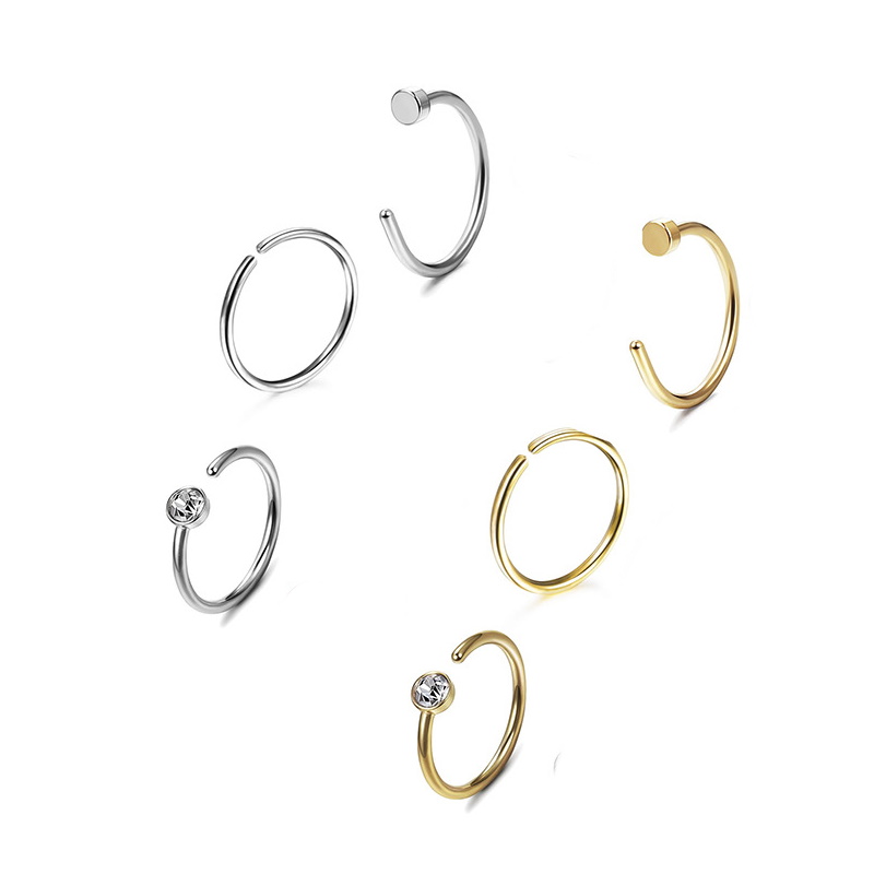Näsa ringar fake 3 st pack