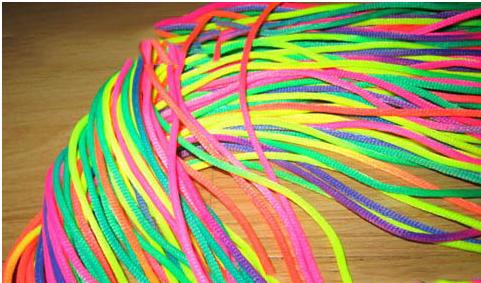 HOT! NY! FASHION! SEXY! Fashion Neon Color Hairbands 120cm Multi Color Håraccessoarer - 2