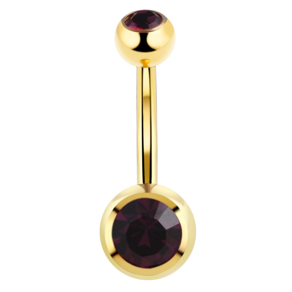 G23 titan navel piercing - 8