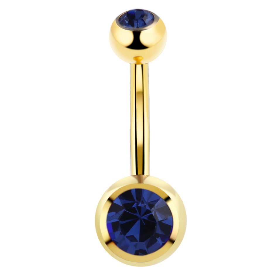 G23 titan navel piercing - 4