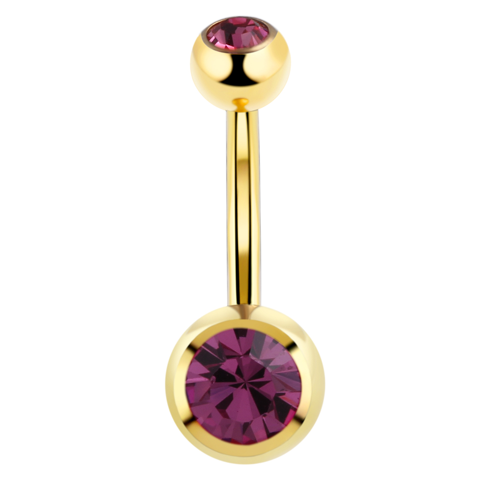 G23 titan navel piercing - 9