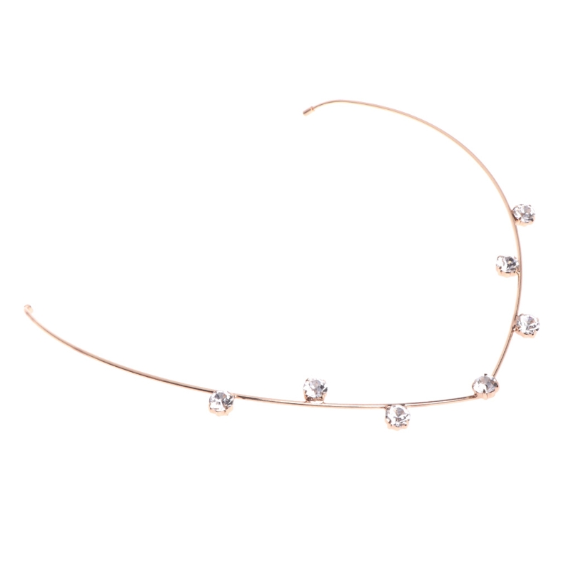 Women Hair Band Bowknot Hairband Wedding  Faux Pearl Crystal - 13