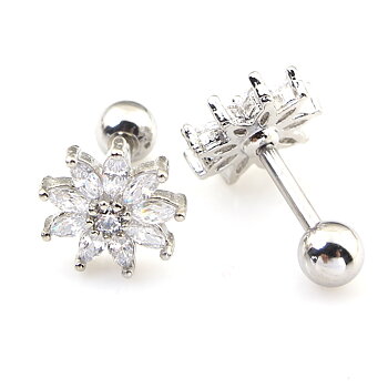  Tragus Piercing  Örhänge 1st CZ