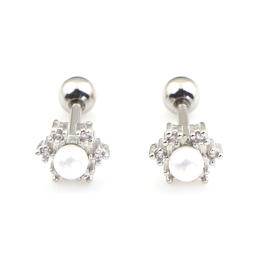  Tragus Piercing  Örhänge 1st CZ - 5