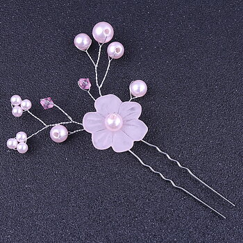 Rosa Hårnål Bröllops 1st