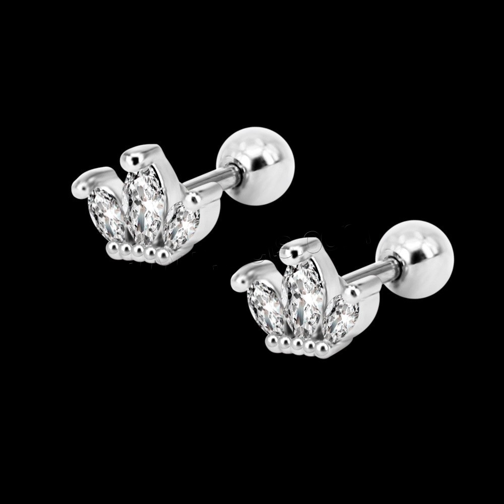  Tragus Piercing  Örhäng 1stn CZ - 3