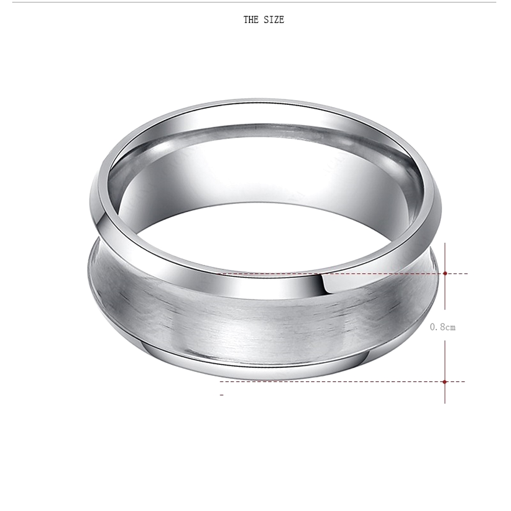 Stainless Steel Ring Engagement - 2