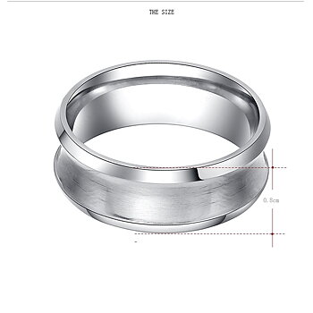 Stainless Steel Ring Engagement
