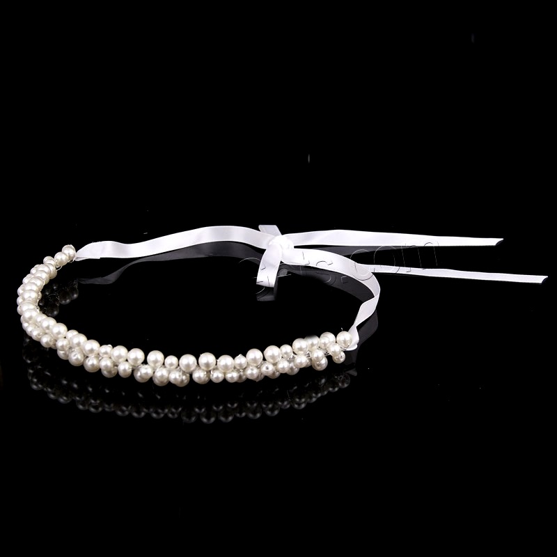 Women Hair Band Bowknot Hairband Wedding  Faux Pearl 