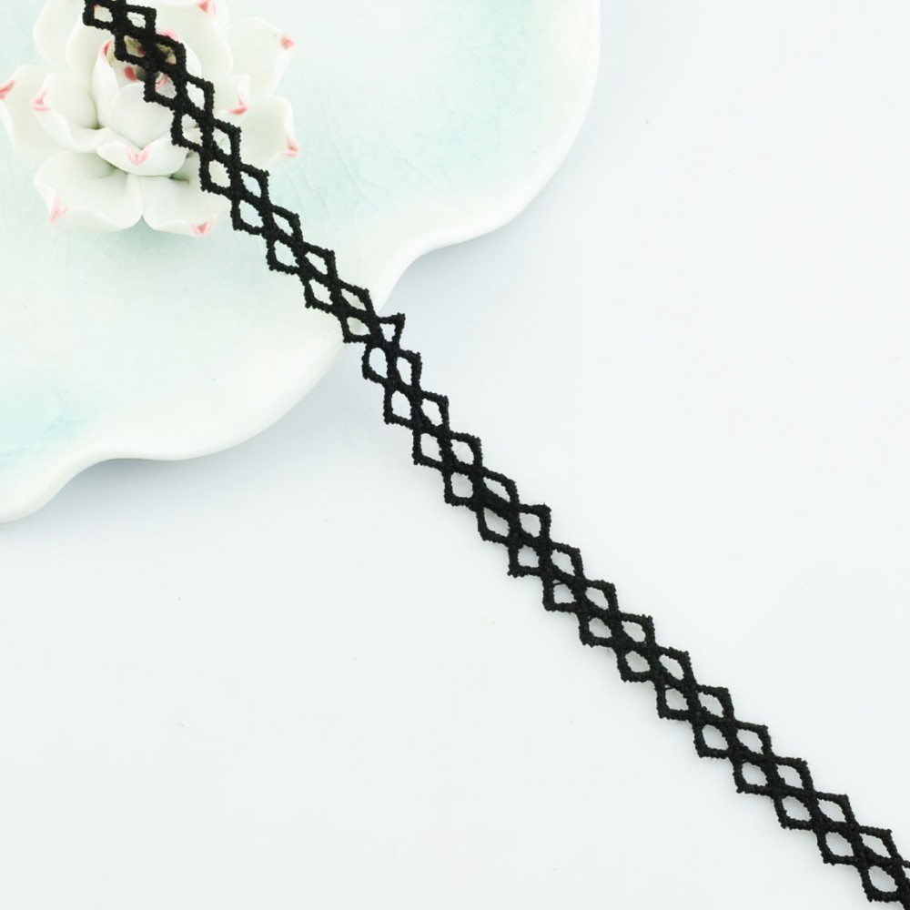 Gotisk spets retro halsband handgjorda Lace 