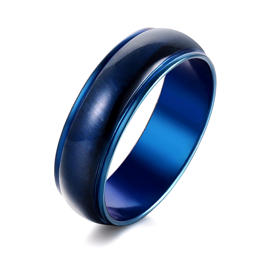 Rostfritt stål ring - 7