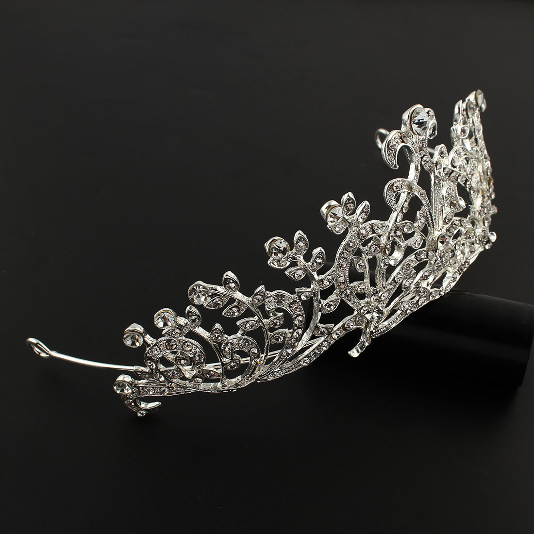Crystal wedding hair crownl hair accessories - 3