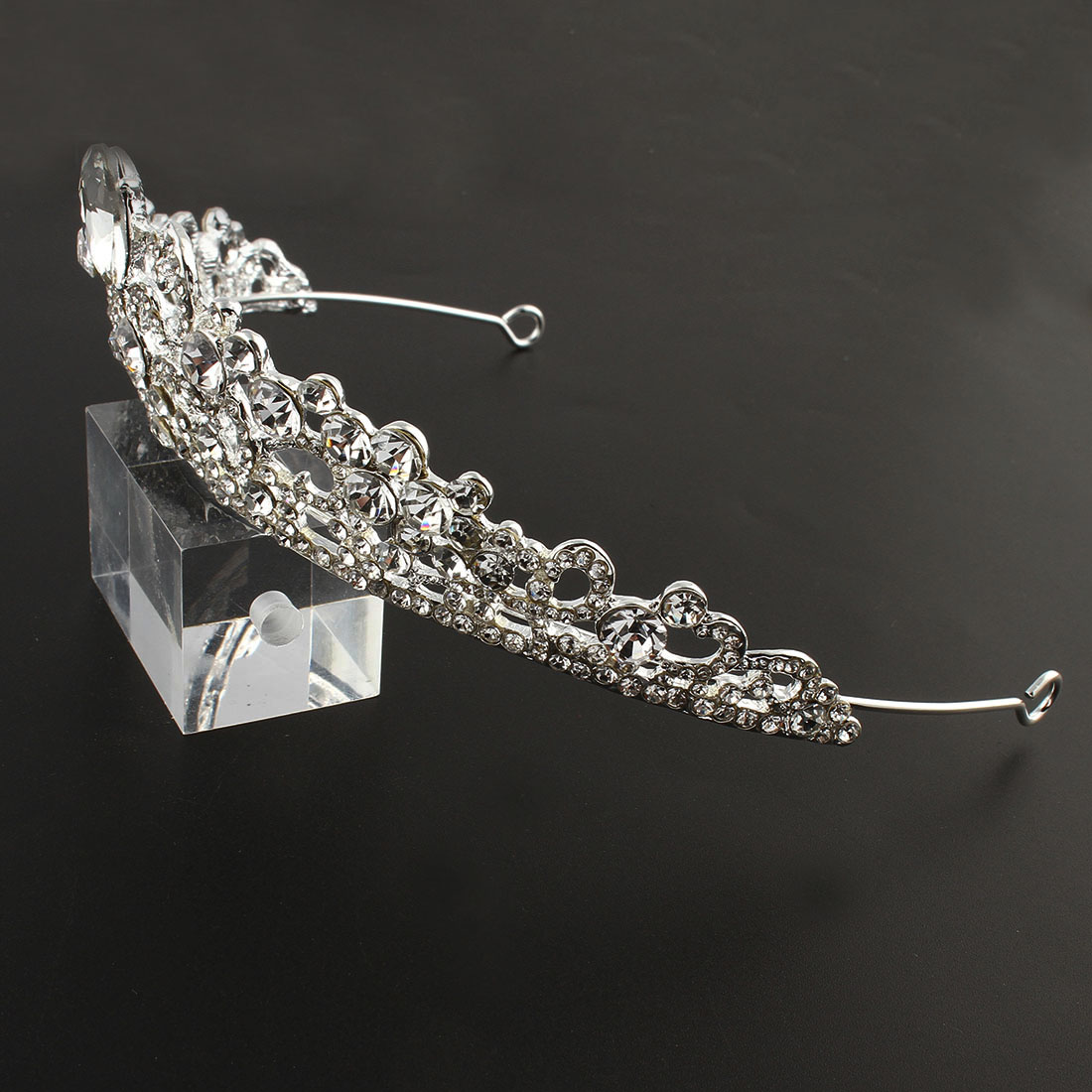 Crystal wedding hair crownl hair accessories - 6