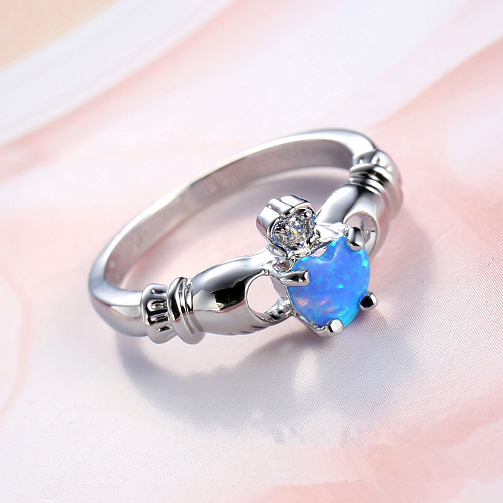 Silversmycken filled ring Opal - 3