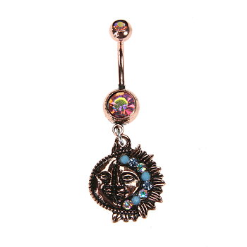 Navelpiercing Strass 
