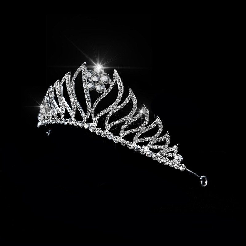 Crystal wedding hair crownl hair accessories - 3