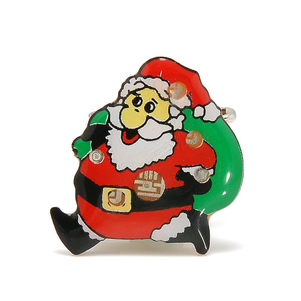 Crystal Brooch Christmas Led  - 8