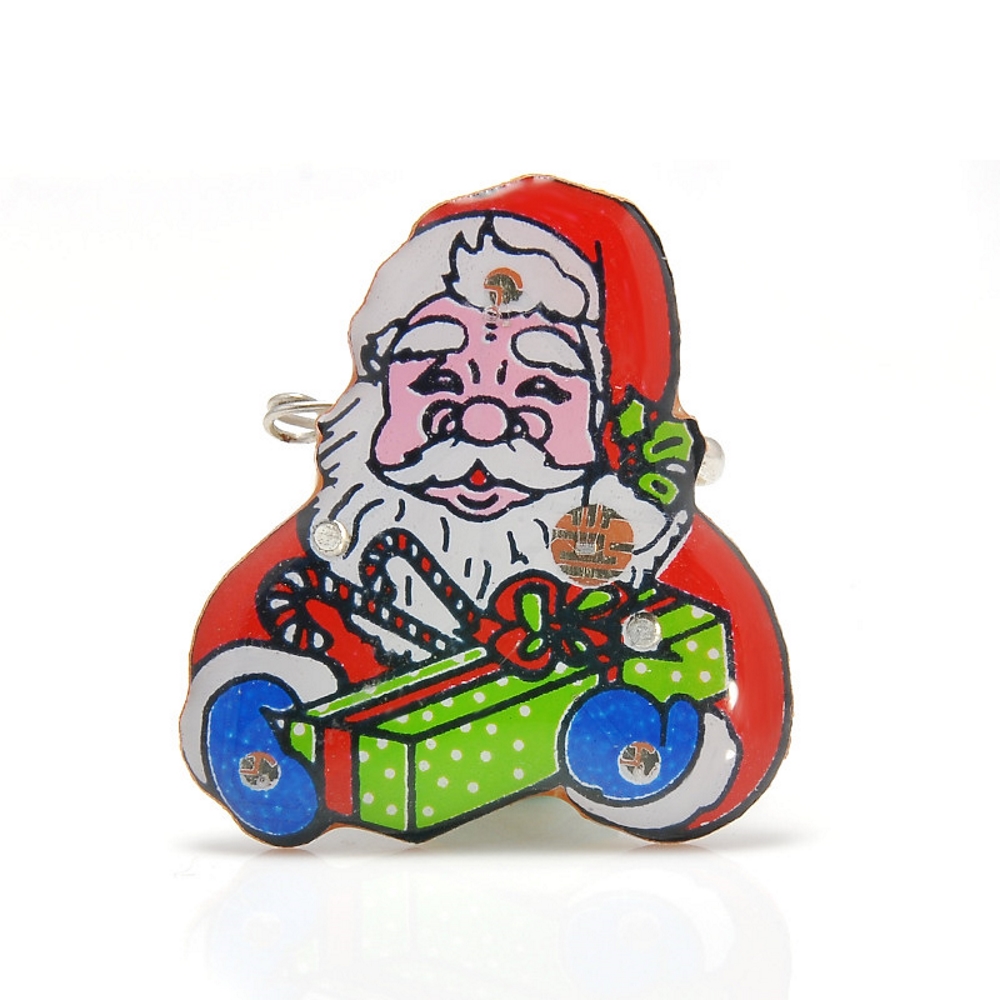 Crystal Brooch Christmas Led  - 5
