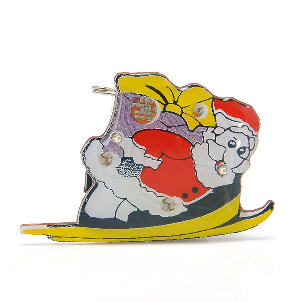 Crystal Brooch Christmas Led  - 9