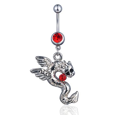Navelpiercing drake