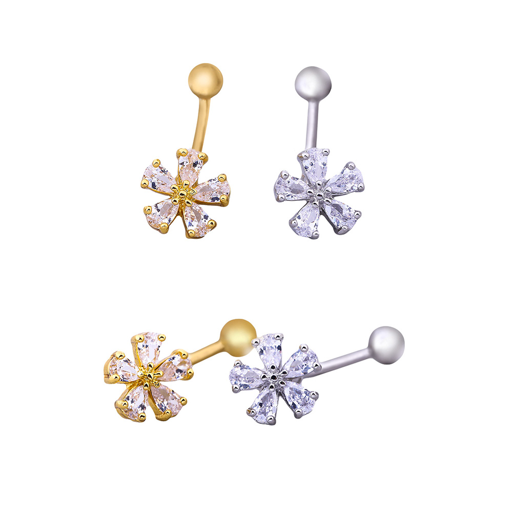 Navelpiercing blomma - 3