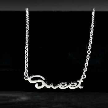 Rostfritt stål HALSBAND SWEET
