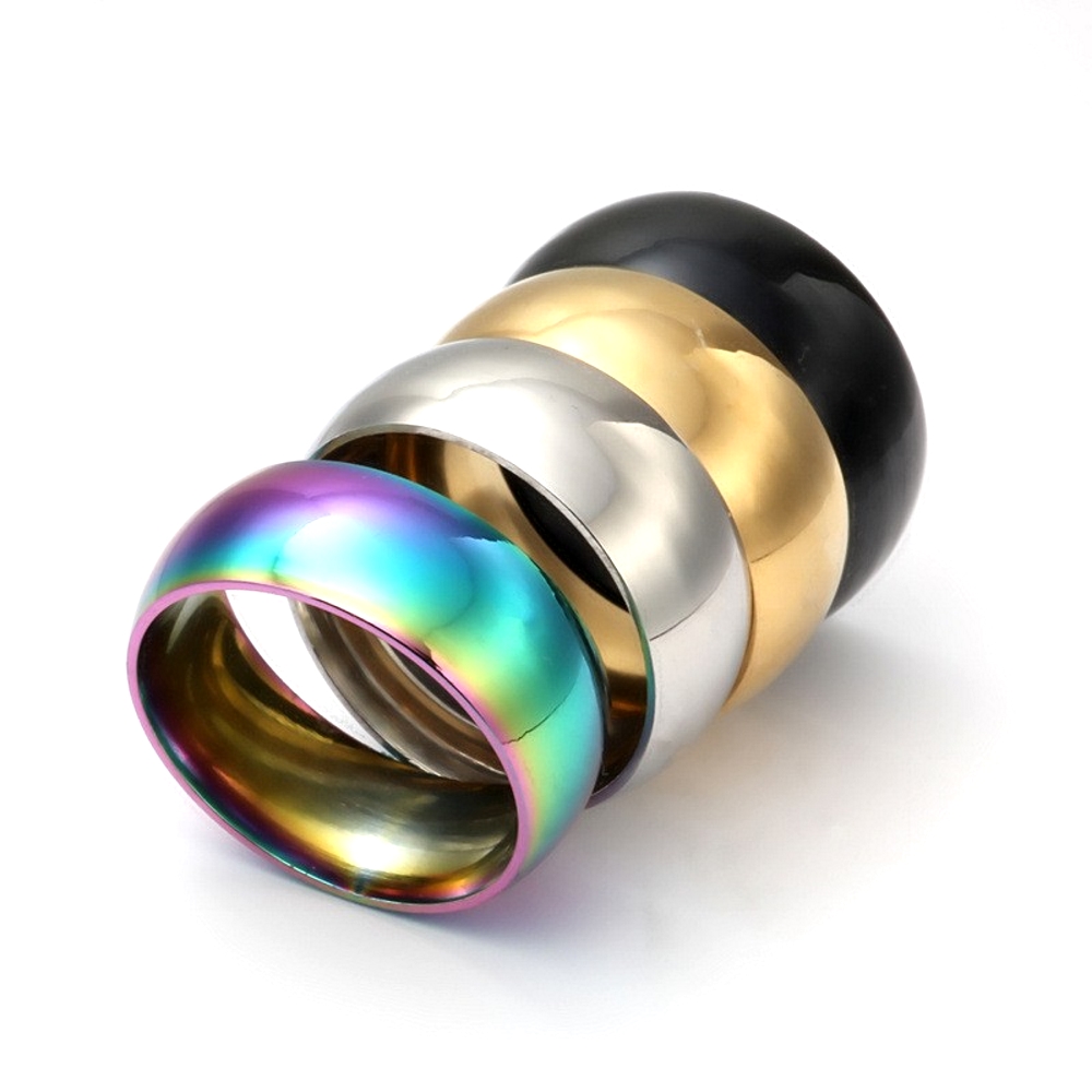 Stainless Steel Ring 8mm 